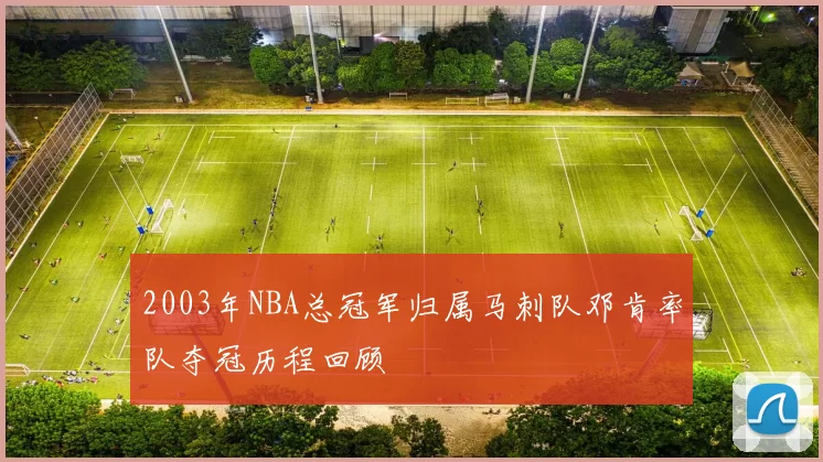 2003年NBA总冠军归属马刺队邓肯率队夺冠历程回顾